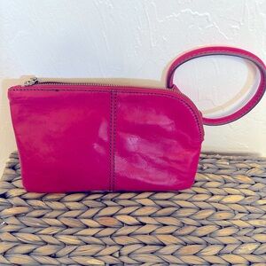 Hot Pink Hobo Wristlet! Looks New!